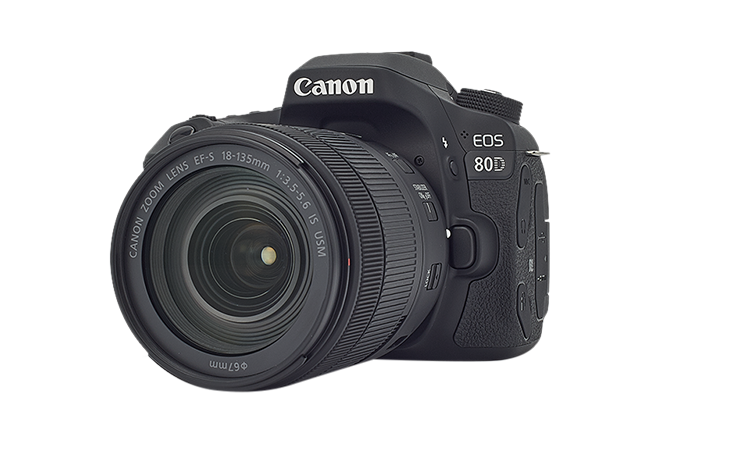 Với máy ảnh kỹ thuật số Canon EOS 80D, hãy đắm chìm trong thế giới nhiếp ảnh chất lượng cao. Được trang bị cảm biến APS-C 24,2 megapixels và tính năng quay video Full HD, 80D sẽ giúp bạn bắt giữ những khoảnh khắc đáng nhớ trong cuộc sống.