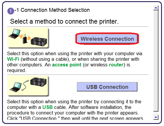 passager Rådne aspekt PIXMA Pro100 Wireless Connection Setup Guide - Canon Central and North  Africa